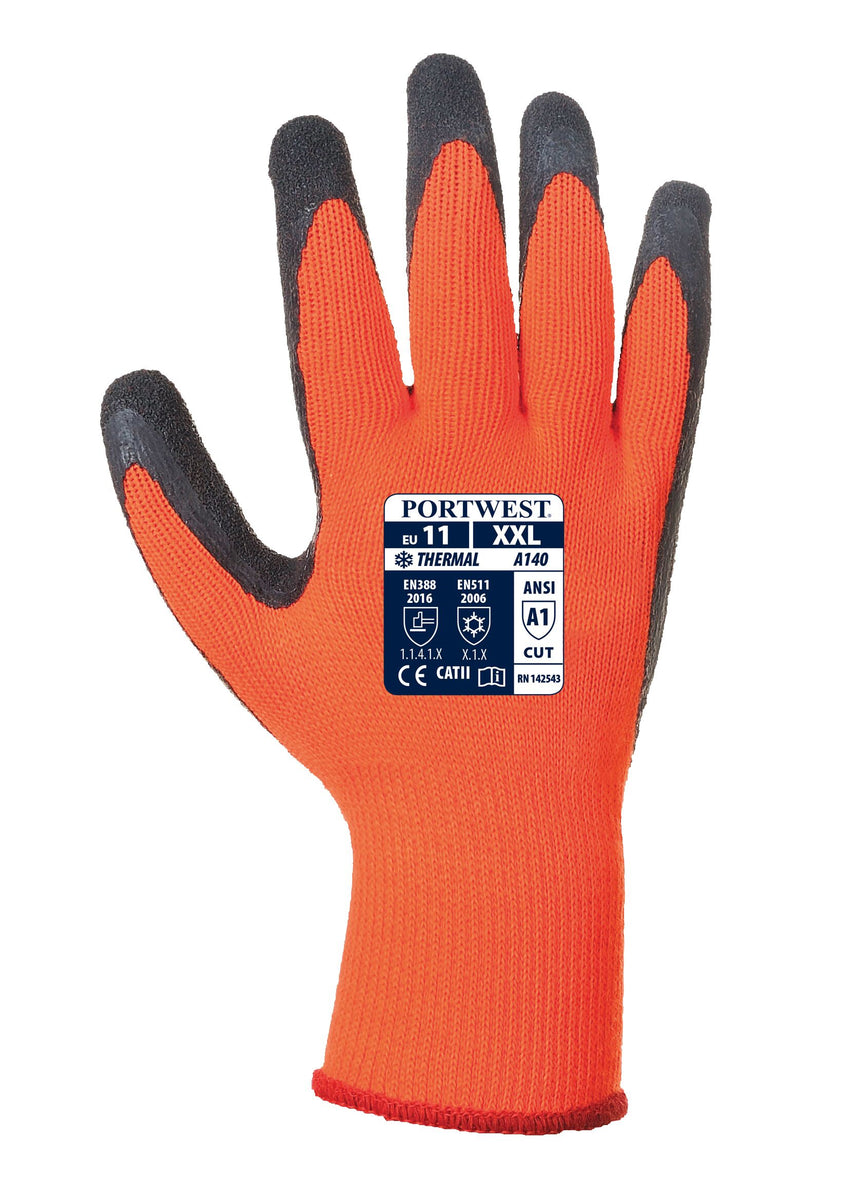 Lotto Da 12 Paia Guanti Lavoro Portwest A300, Polso In Maglia Con Rivestimento Nitrile