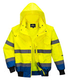 Bomber Bicolore Alta Visibilità | Dpi Sicurezza