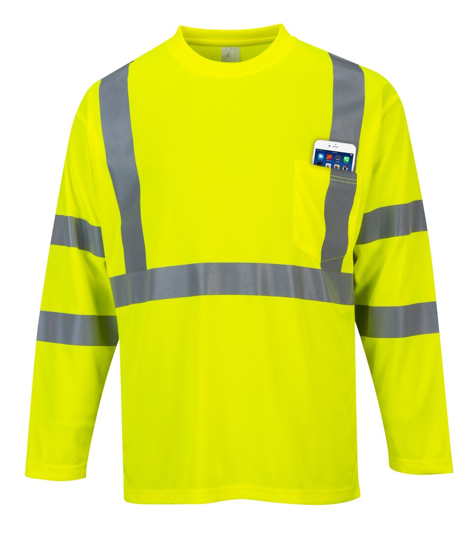 Antinfortunistica T-SHIRT MANICA LUNGA da Lavoro