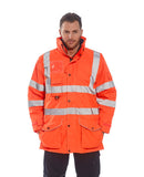 Giacca Traffico 7 in 1  Alta visibilità impermeabile,portwest | Dpi Sicurezza