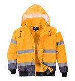 Bomber Bicolore Alta Visibilità | Dpi Sicurezza