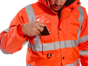 Giacca Traffico 7 in 1  Alta visibilità impermeabile,portwest | Dpi Sicurezza