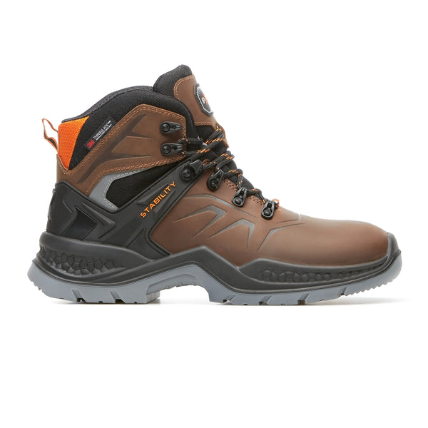 Scarpe antinfortunistiche Everest Brown S3 CI WR SRC Dpi