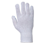 JAH Guanti in maglia cotone/poliammide con puntini in PVC – presa antiscivolo per magazzino, montaggio & spedizione JAH Guanti in maglia cotone/poliammide con puntini in PVC – presa antiscivolo per magazzino, montaggio & spedizione