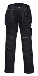 Pantaloni da lavoro uomo multitasche leggeri e resistenti con ginocchiere Pantaloni da lavoro uomo multitasche leggeri e resistenti con ginocchiere