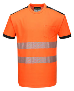 T-Shirt manica corta PW3 Alta Visibilità,Portwest | Dpi Sicurezza