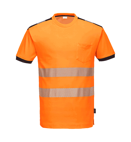 T-Shirt manica corta PW3 Alta Visibilità,Portwest | Dpi Sicurezza