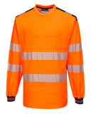 T-Shirt manica lunga PW3 Alta Visibilità | Dpi Sicurezza