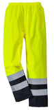 Pantaloni Traffic bicolore Alta Visibilità | Dpi Sicurezza