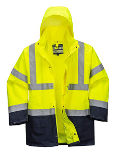 Giacca Essential Bicolore Alta Visibilità 5 in 1,Portwest | Dpi Sicurezza