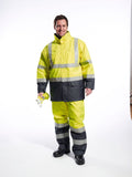 Pantaloni Bizflame Rain multi-norme ad alta visibilità | Dpi Sicurezza